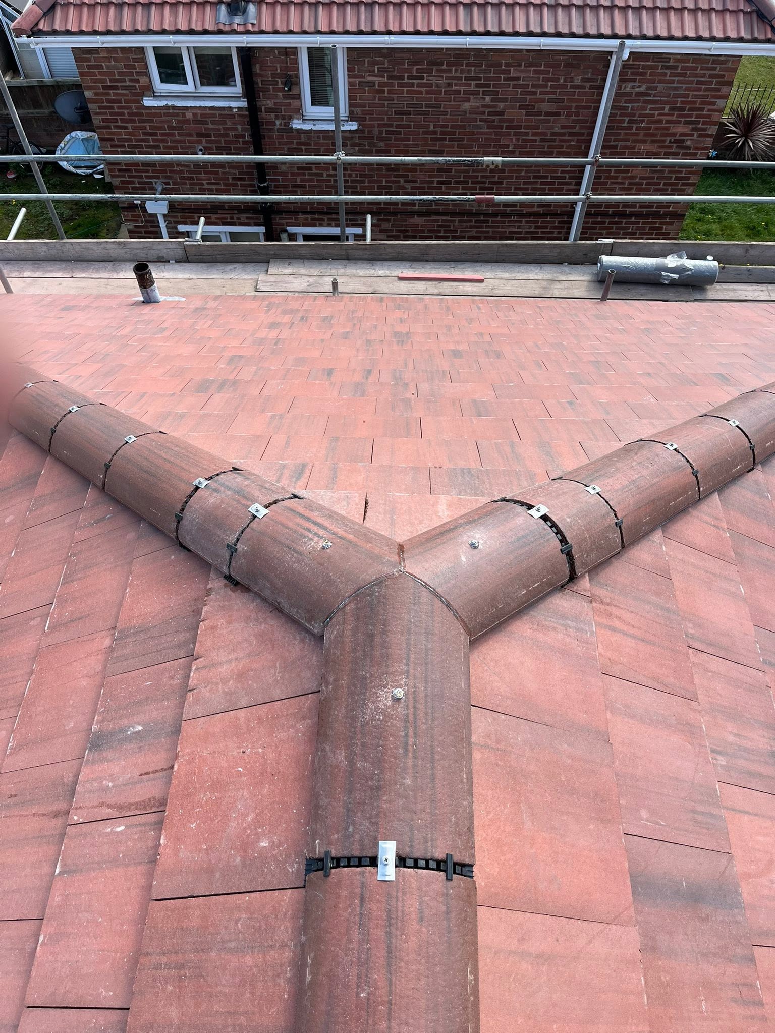 Roofing workmanship by Royal Roofing Solutions